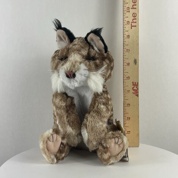 Folkmanis Bobcat Kitten Hand Puppet, 10" - Picture 9 of 10